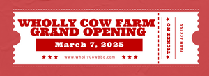 Farm Grand Opening Ticket